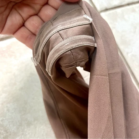 NWOT Lulus Heavenly Hues Taupe Maxi Dress - Picture 10 of 16